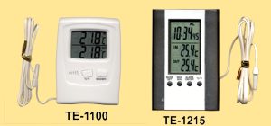 Цифровые электронные термометры с выносным датчиком в ассортименте