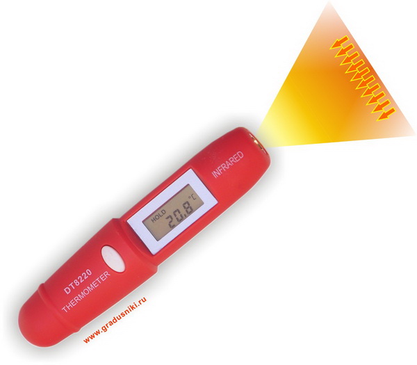 Пирометр DT-8220: Беспроводной инфракрасный термометр